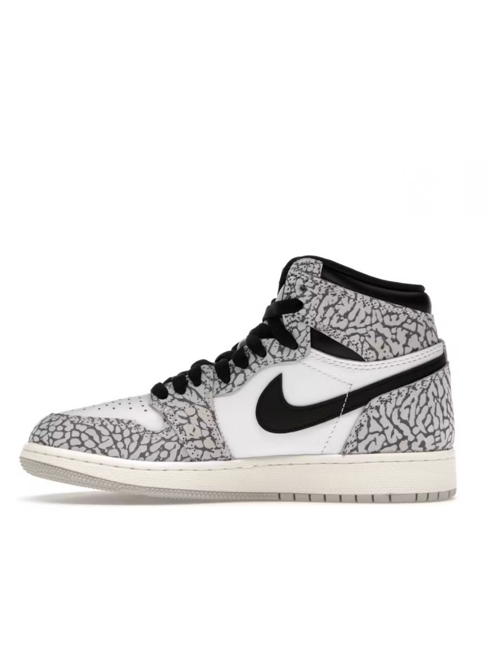 Nike Air Jordan Retro High OG Tech Grey, White Cement GS 6.5Y